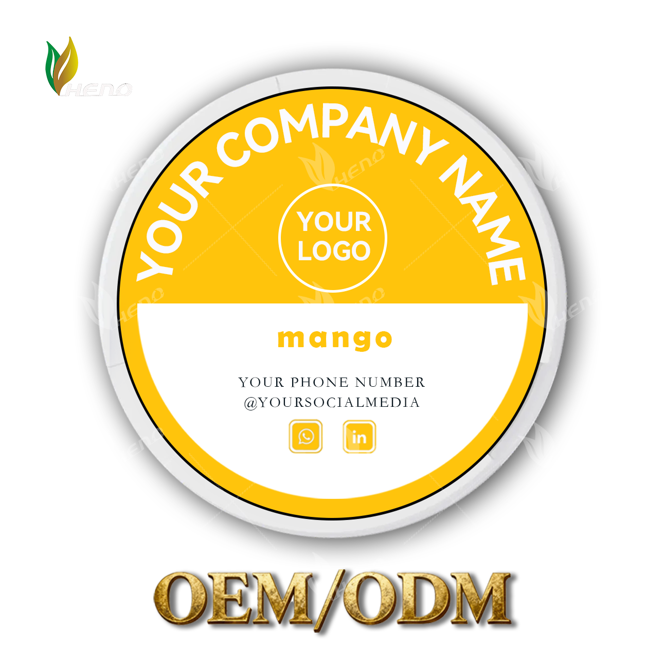 Woreczki nikotynowe Mango