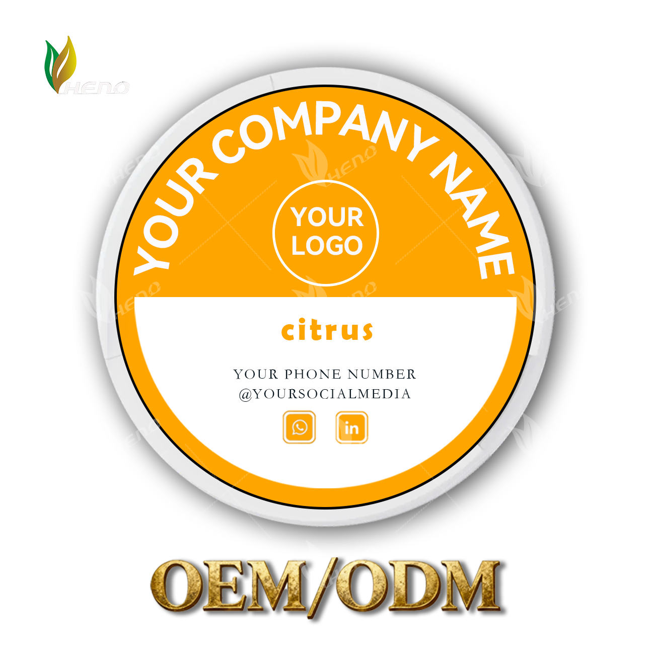 Cytrusowe saszetki nikotynowe