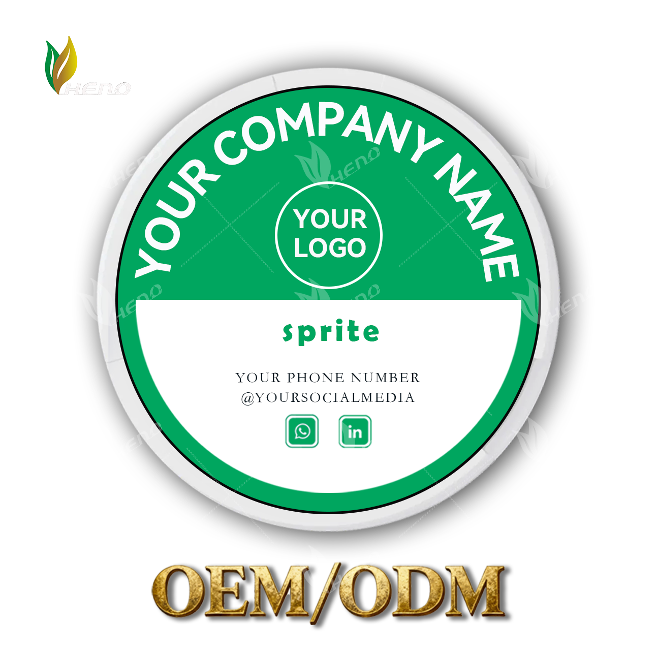 Woreczki nikotynowe Sprite