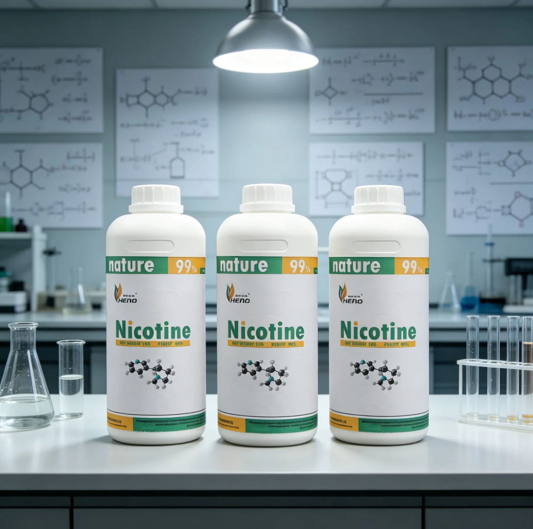 Czysty dostawca nikotyny w płynie